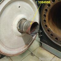Труба пламенная горелки EM 35,40/2 (новый артикул 3981A510)